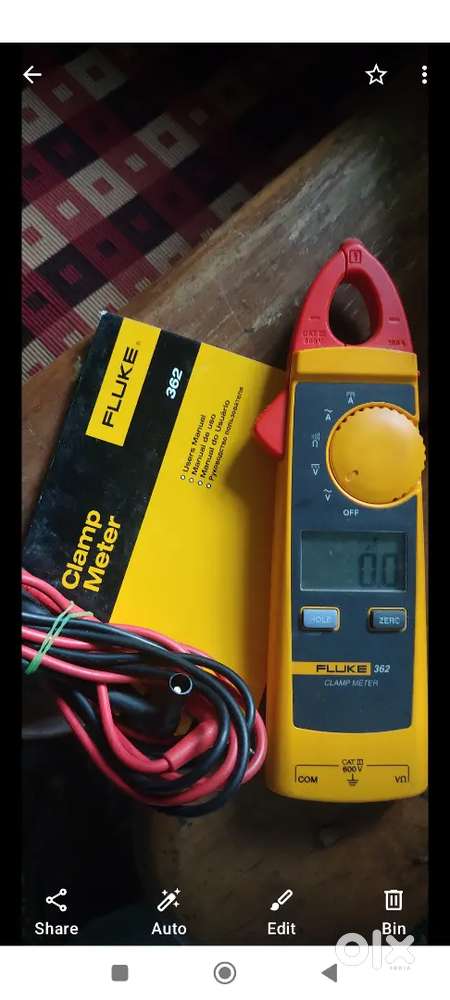 Fluke 362, 200A AC/DC Clamp Meter, Multimete voltage, residence