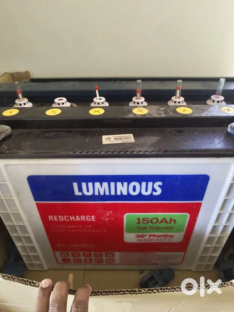 Luminous 150 AH Battery and UPS in Mallasandra