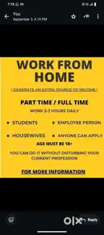 Work from home