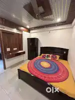 For Rent 1bhk furnished flat (1st floor D mart Facing)