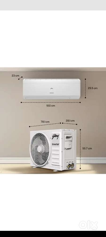 Gojrej 2 ton ac  3 star