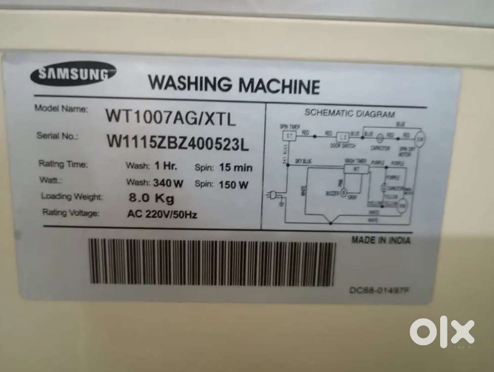 Samsung washing Machine