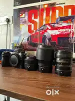 Nikon z6 with 50mm 1.8, 28mm f2.8, 85mm f1.8