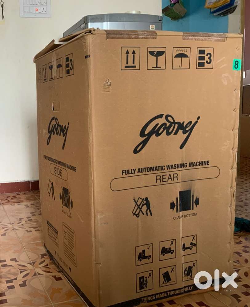 Whirlpool washing machine 6.5kg fully automatic,goorej fridge