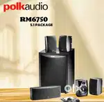 POLK AUDIO : RM-6750 5.1 HOME THEATER PACKAGE