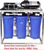 Brand New Commercial RO Water Plant/ Filter Start For Just Rs 7,999/-