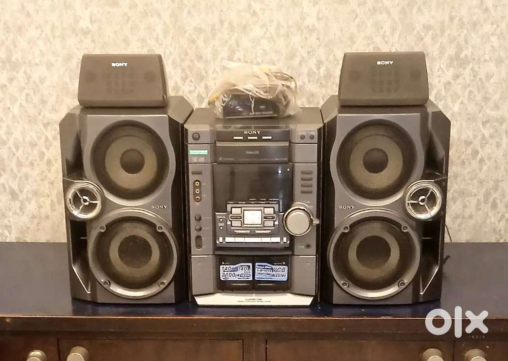 Sony Music System in running condition, good sound, no timepass pls