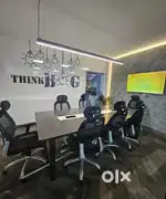 3 Cabins 1 conference 60 Workstation Fully Furnished Office On Rent I