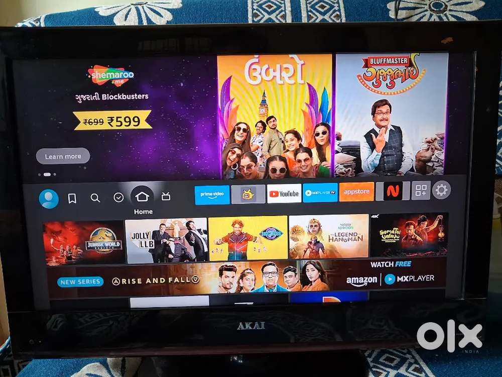 Akai Tv with Amazon fire stick