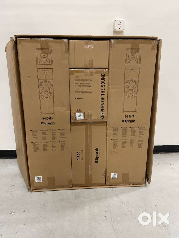 Brand new Klipsch Reference Dolby Atmos 5.0.2 Surround System R-806FA