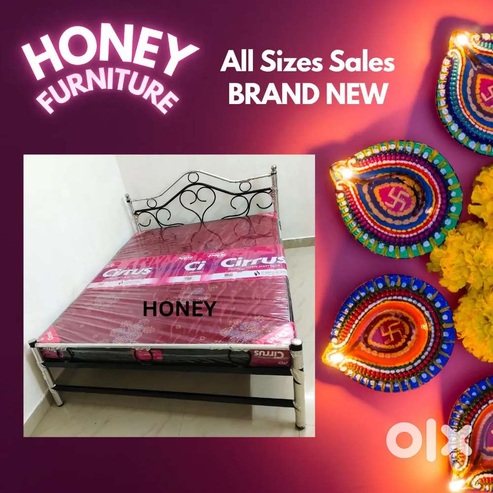 Steel Cot Bed Mattresses Sales _ Kelambakkam chennai