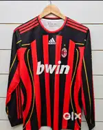 Retro Football Jersey Embroidery  KÁKÁ size -S,M,L,XL
