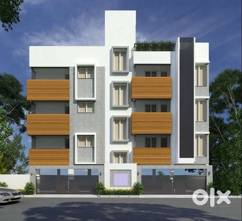 LUXURY TOUCH 2BHK FLATS IN NANMANGALAM - READY TO OCCUPY NEAR JJ PARK