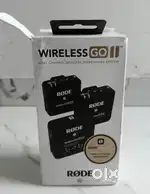 Rode wireless Goii dual channel wireless microphone system, Black