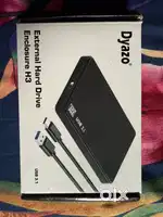 NEW EXTERNAL SATA HARDDISK WITH CASE