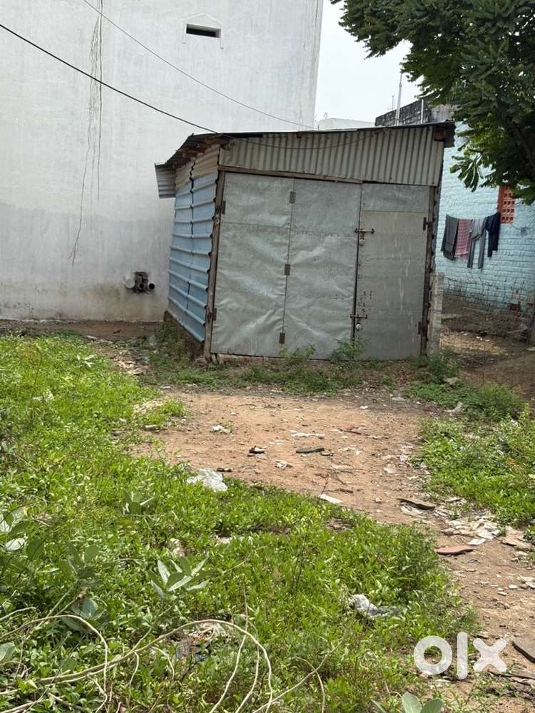 Land for rent with closed shed rent for 3000