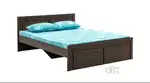 Queen-size bed and mattress