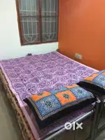 Queen Metal Cot (Heavey Iron)