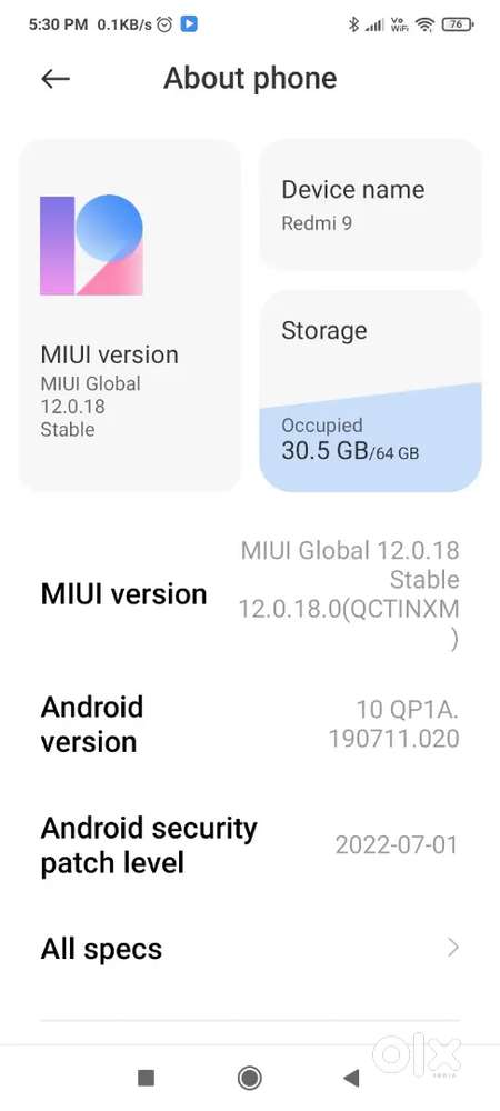 Redmi 9 4/64