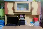 Double bed mattress and computer table