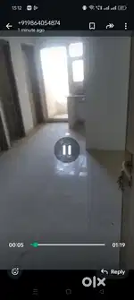 1 Bhk new unused flat for sale near Airport,