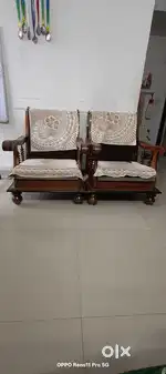 Sag wood sofa set