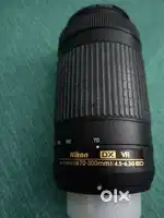 Nikkon Lens  DX VR AF-P 70-300 mm lens on Sale( Used, new condition)