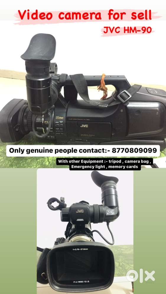 JVC HM-90 4K HD video camera
