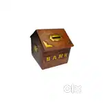 Wooden Money Bank