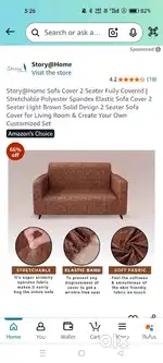 Sofa set cover