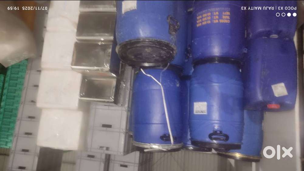 RM Stores For Drum, And Oil Empty Box