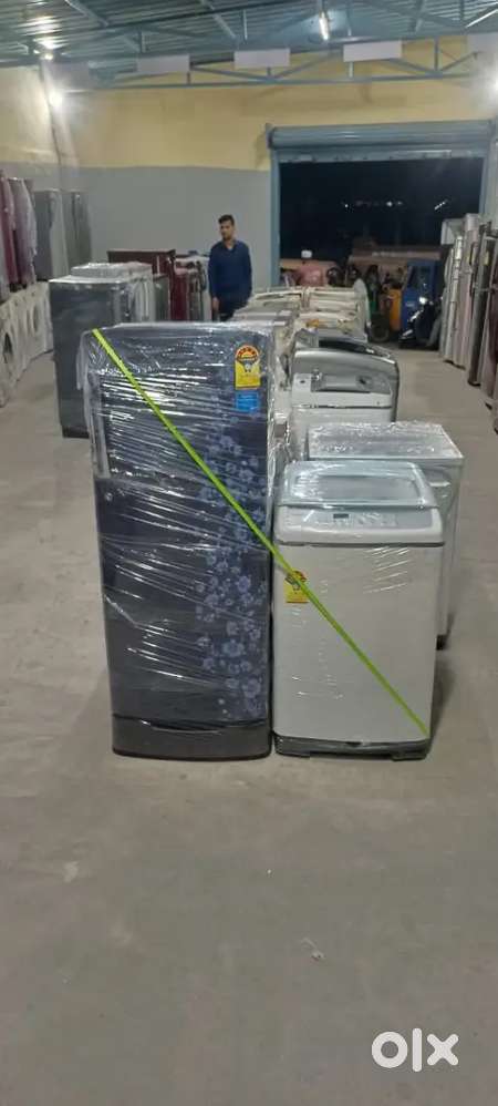 Samsung 5star rating single door and samsung wobble 6kg machine