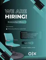 We are hiring for a reputed bank in kollam kerala