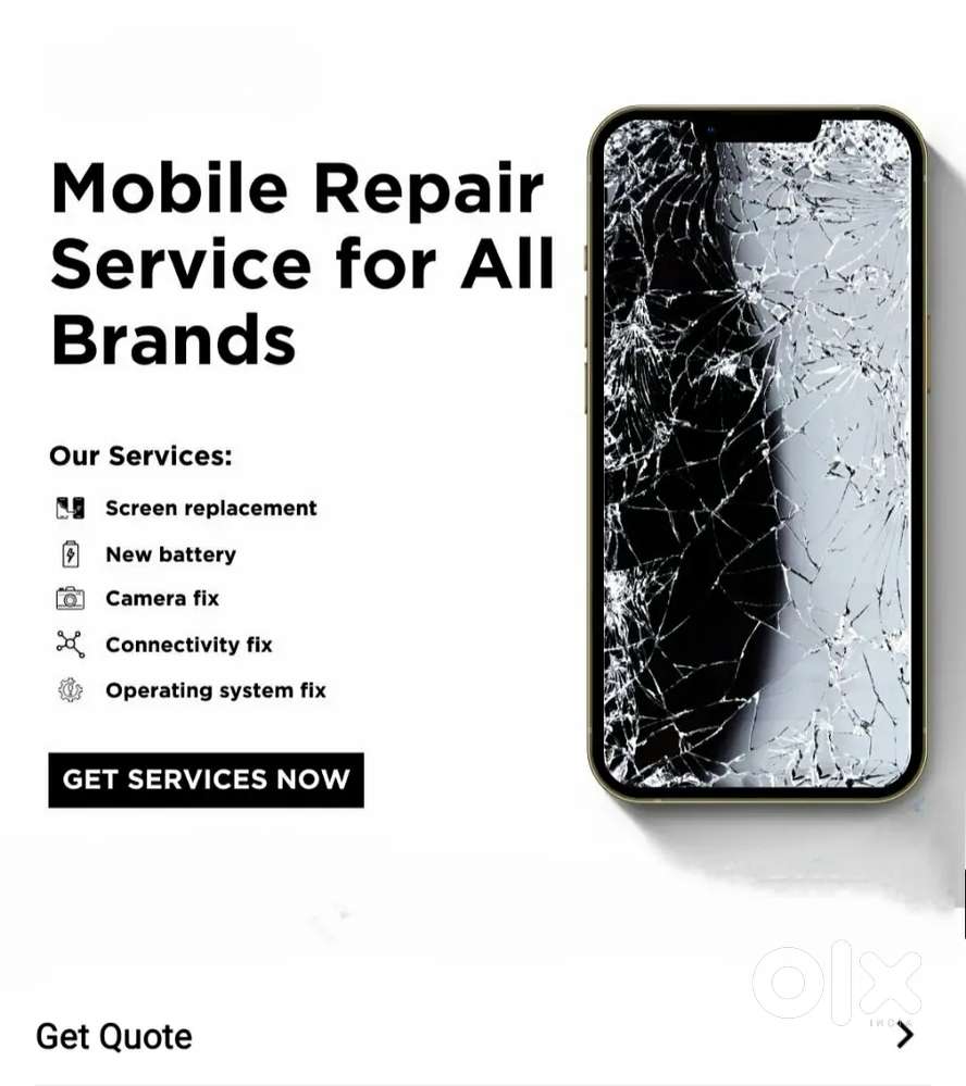 Mobile Phone repair services. Display broken,don't worry at all.