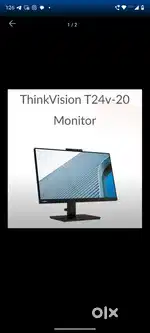 Lenovo Thinkvision T24v Monitor (sealed pack)