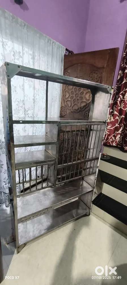 Steel kitchen stand