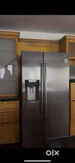 LG Fridge, side by side, with water filter