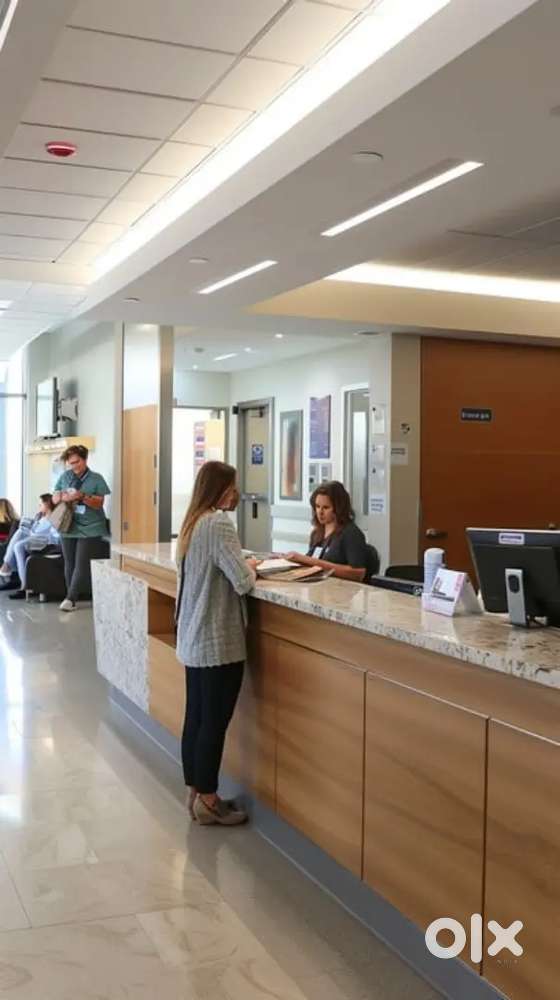 लड़के / लड़कियों की  हॉस्पिटल मे रिसेप्शनिस्ट  के लिए आवयस्कता है !!