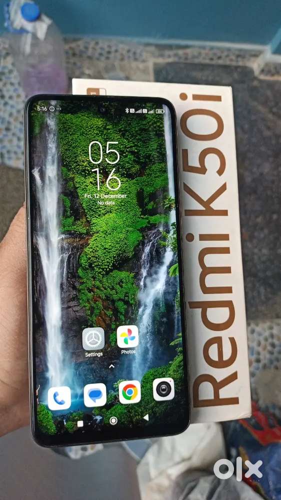 256gb 5G Redmi K50i Complete Box Charger Bill New Conditon Fix Rate