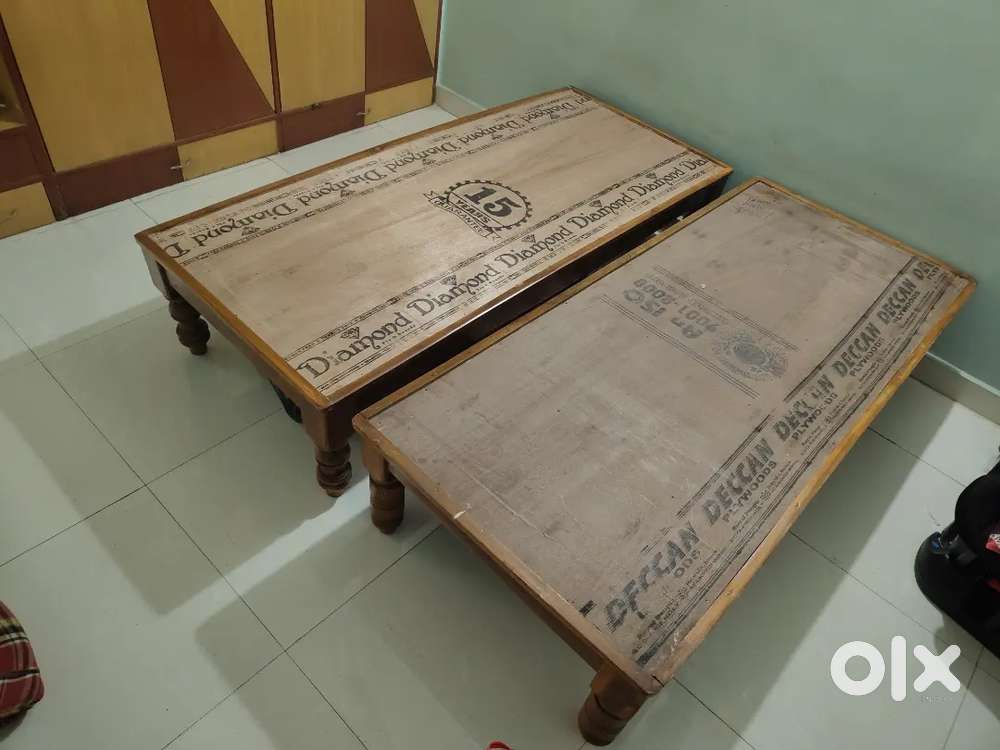 2 single cot, 2 single sofa and study table