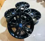 15” for figo feasto ikon ecosports black oem wheels set of 4