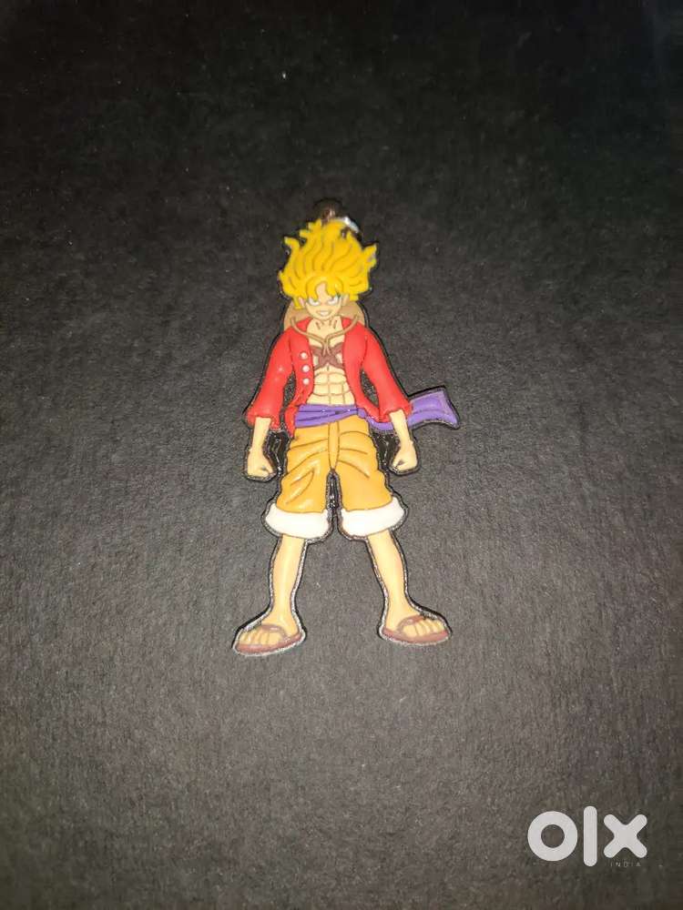 Luffy keychain can be attached to anything