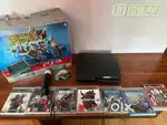 PS3 Slim 320GB with Box + 9 Games + 2 Controllers (Motion + Standard)
