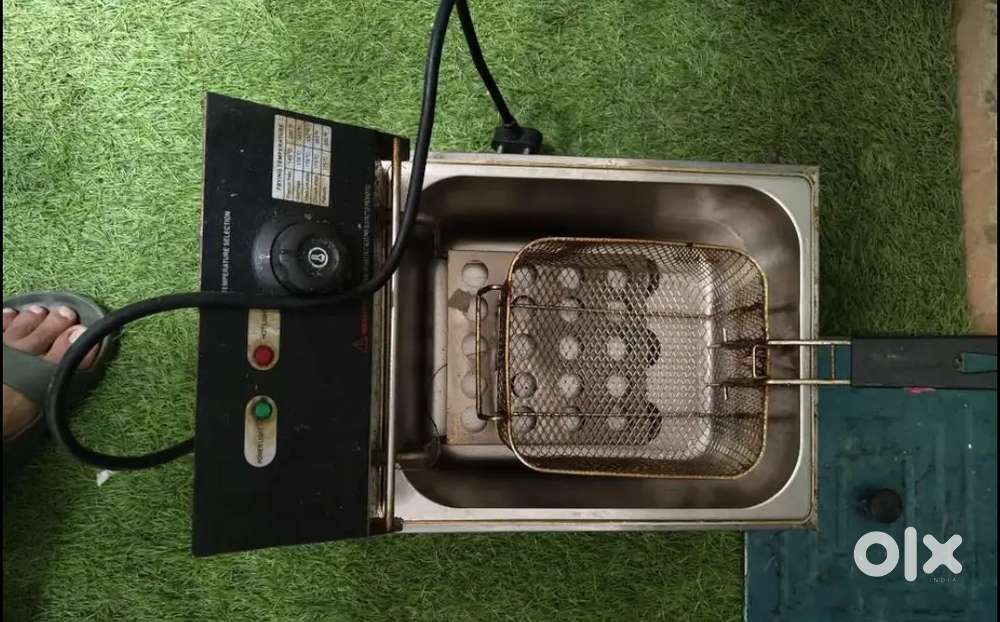 4L Commercial Electric Deep Fryer - Heavy Duty (Stainless Steel)