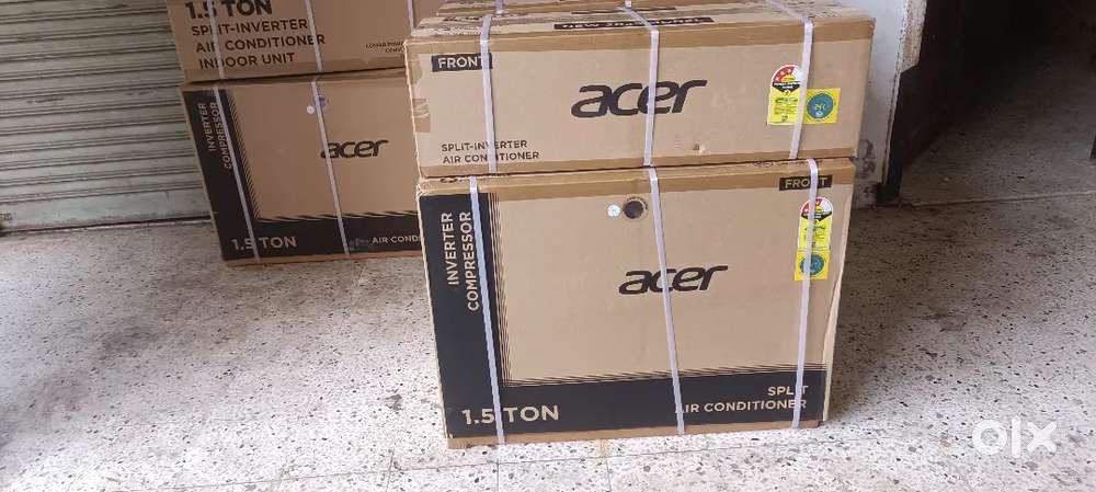 1.5 ton 3 star convertible ac acer brand new seal pack