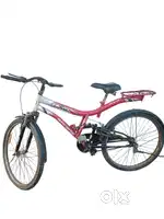 24 Inch Boys Bicycle  Steel Frame with Carrier  Good Condition