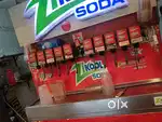 Helper job soda shop.. time 5.to 12.30