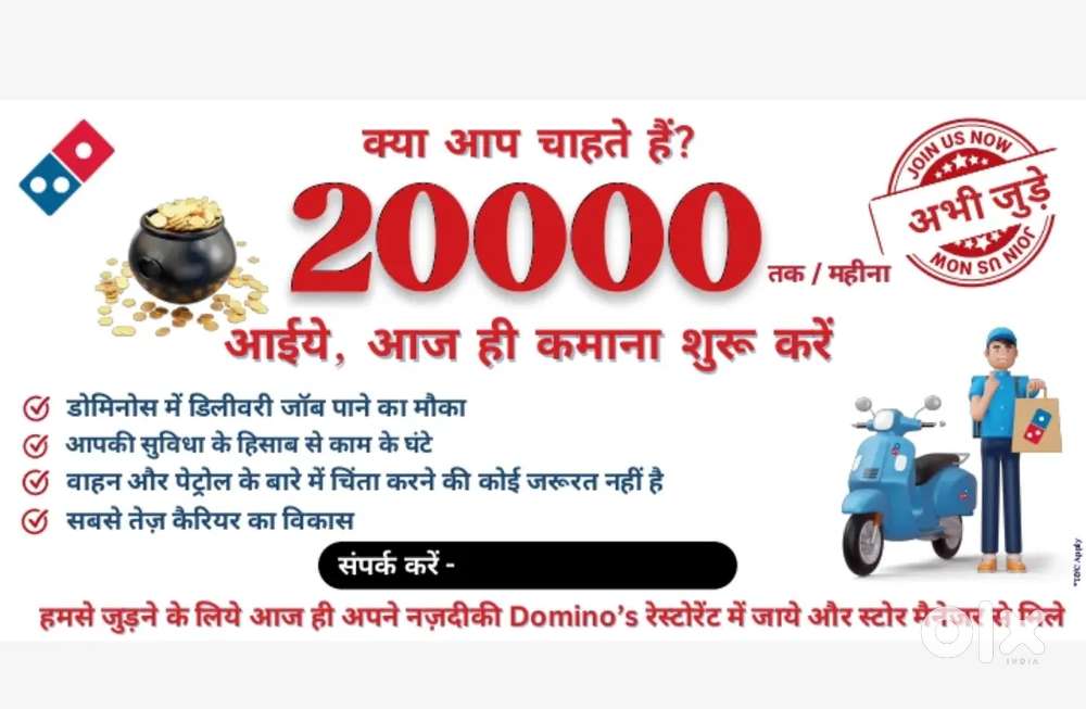 Dominos delivery boy