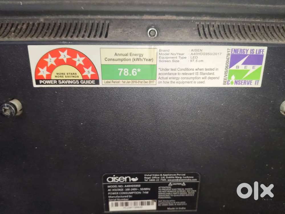 I want to sell my 40 led tv