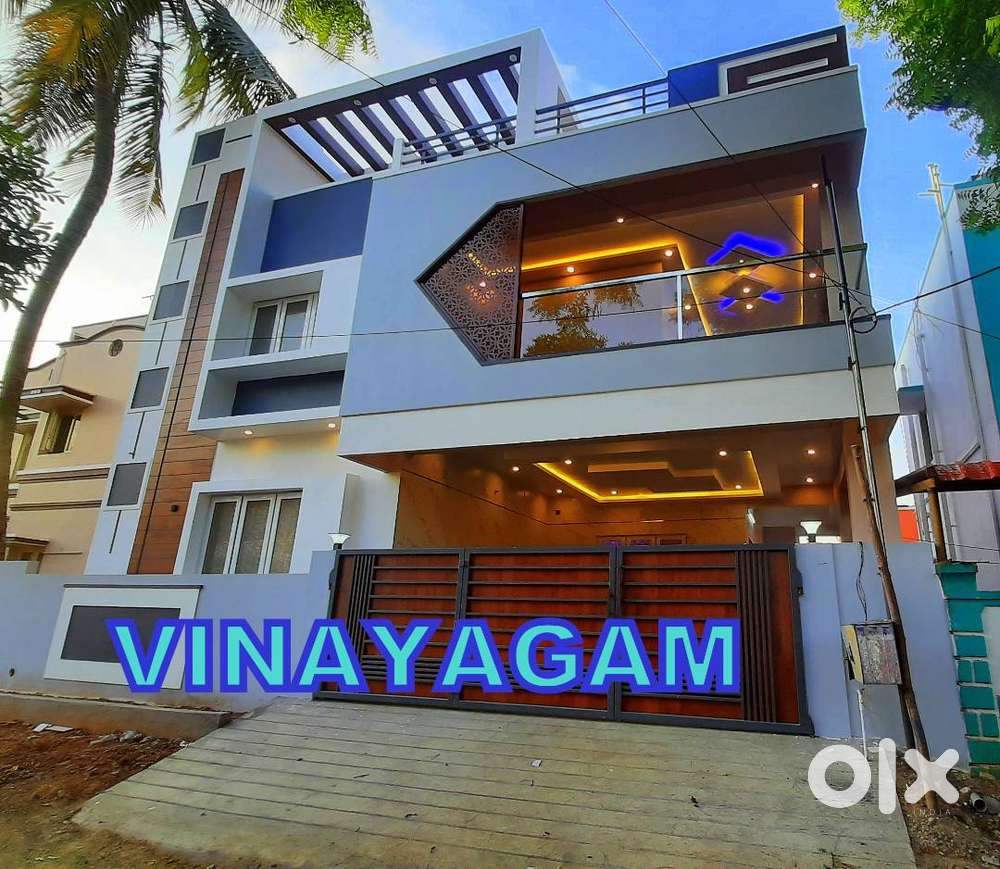 GRANDER STYLISH BUNGALOW for sale at VADAVALLI -- 1.70 Crs.